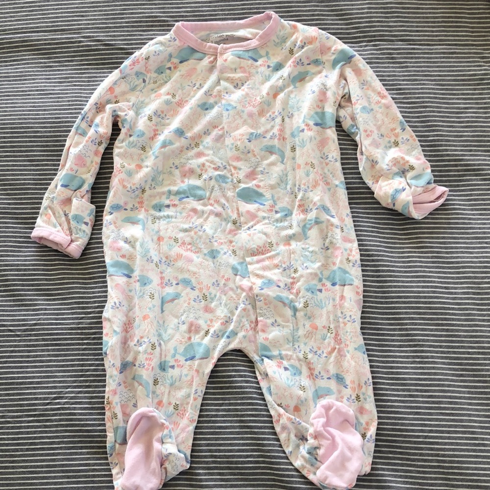 Magnetic Me 0-3 Month Footie Onesie